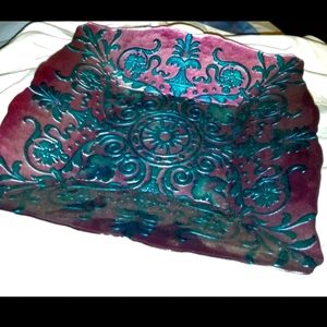 HAND MADE & PAINTED GLASS DISH